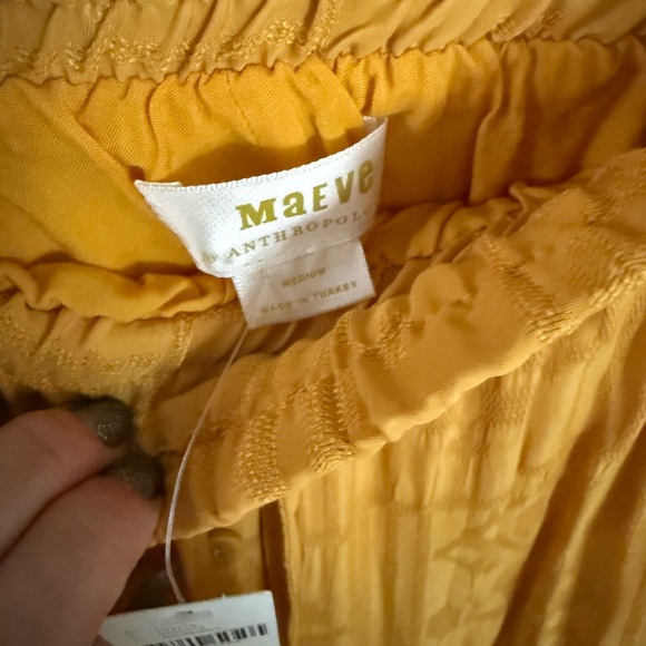 Anthropologie Maeve Carnacion Textured Maxi Skirt - Picture 6 of 11